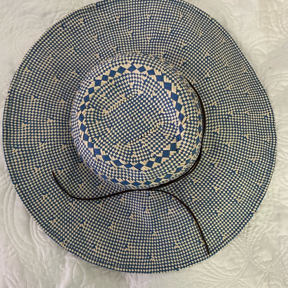 ROXY packable woven sun hat